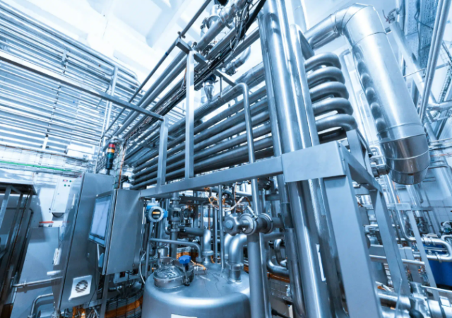 CIP system for dairy plant