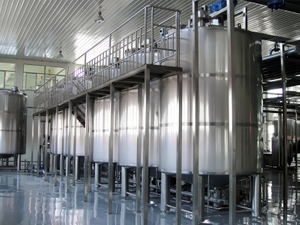 Carbonated soft drink production line