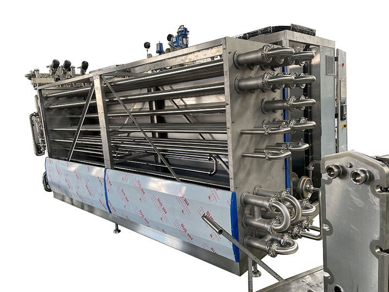 Tubular pasteurizer /sterilizer