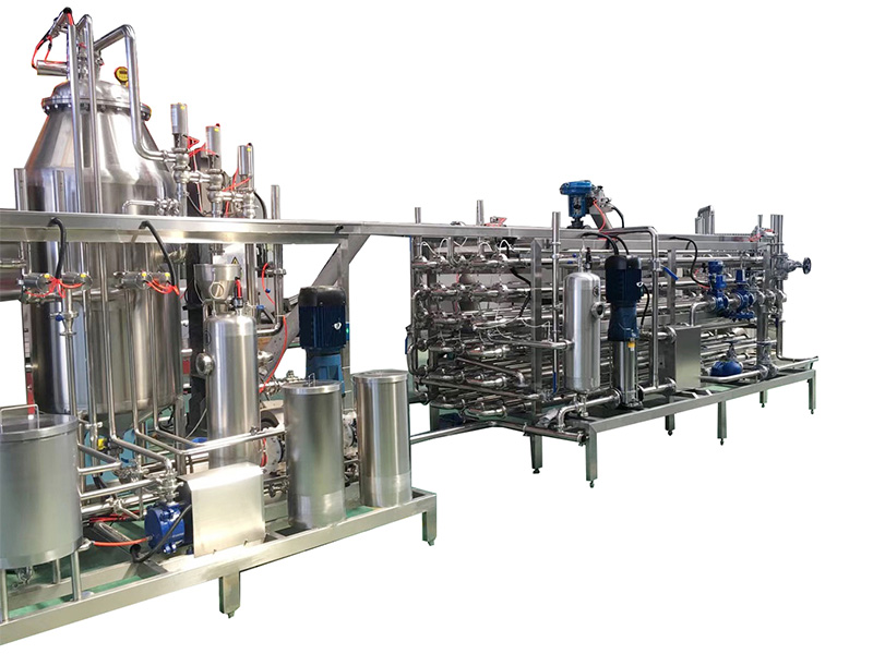 Tubular pasteurizer /sterilizer