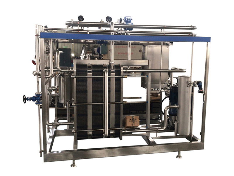 Plate pasteurizer /sterilizer