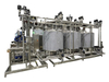 Separate type vertical CIP system