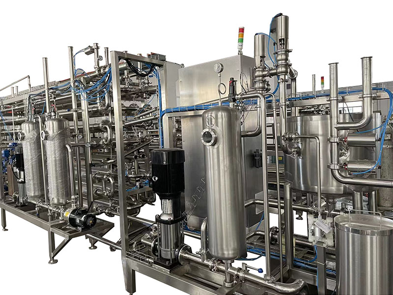 Tube in tube sterilizer