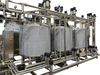 Separate type vertical CIP system