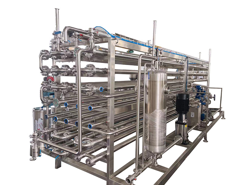 Tube in tube sterilizer