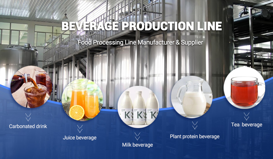 Beverage production line