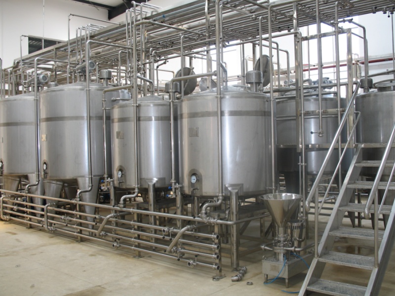 Milk Powder ,Sugar and Ingredients Dissolving System