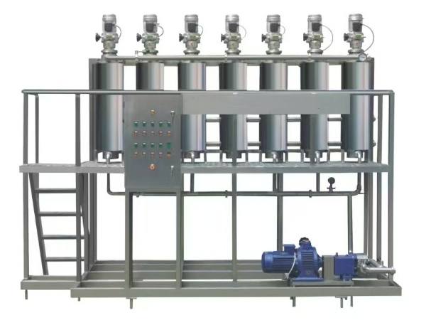  Scraped Surface Heat Exchanger Pasteurizer