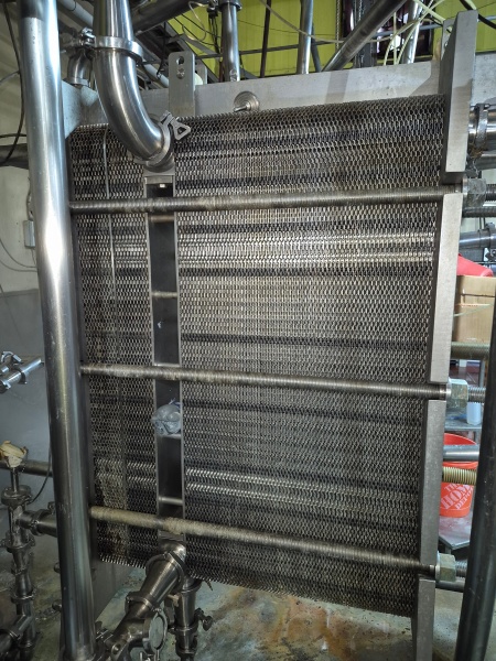 Oldplate heat exchanger